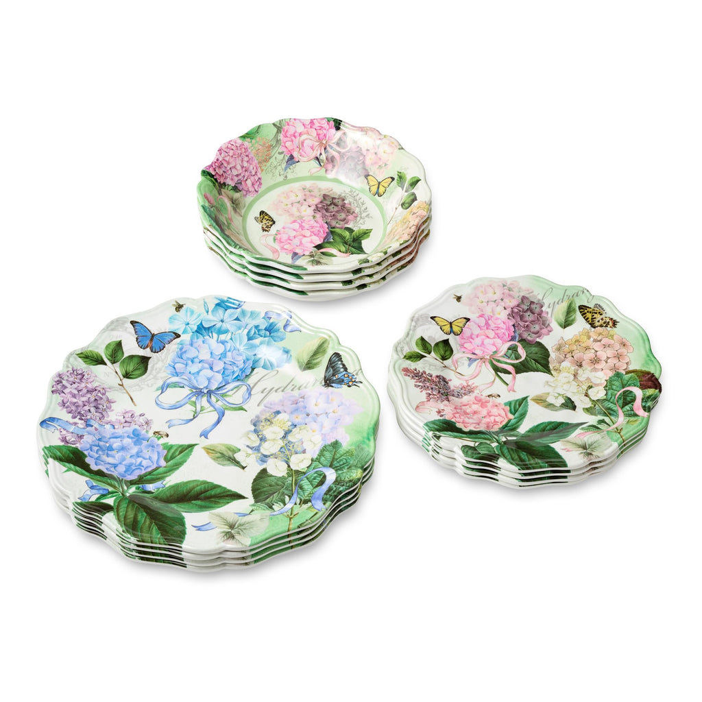 Melamine 12-Piece Dinnerware Set Service for 4 Q62548