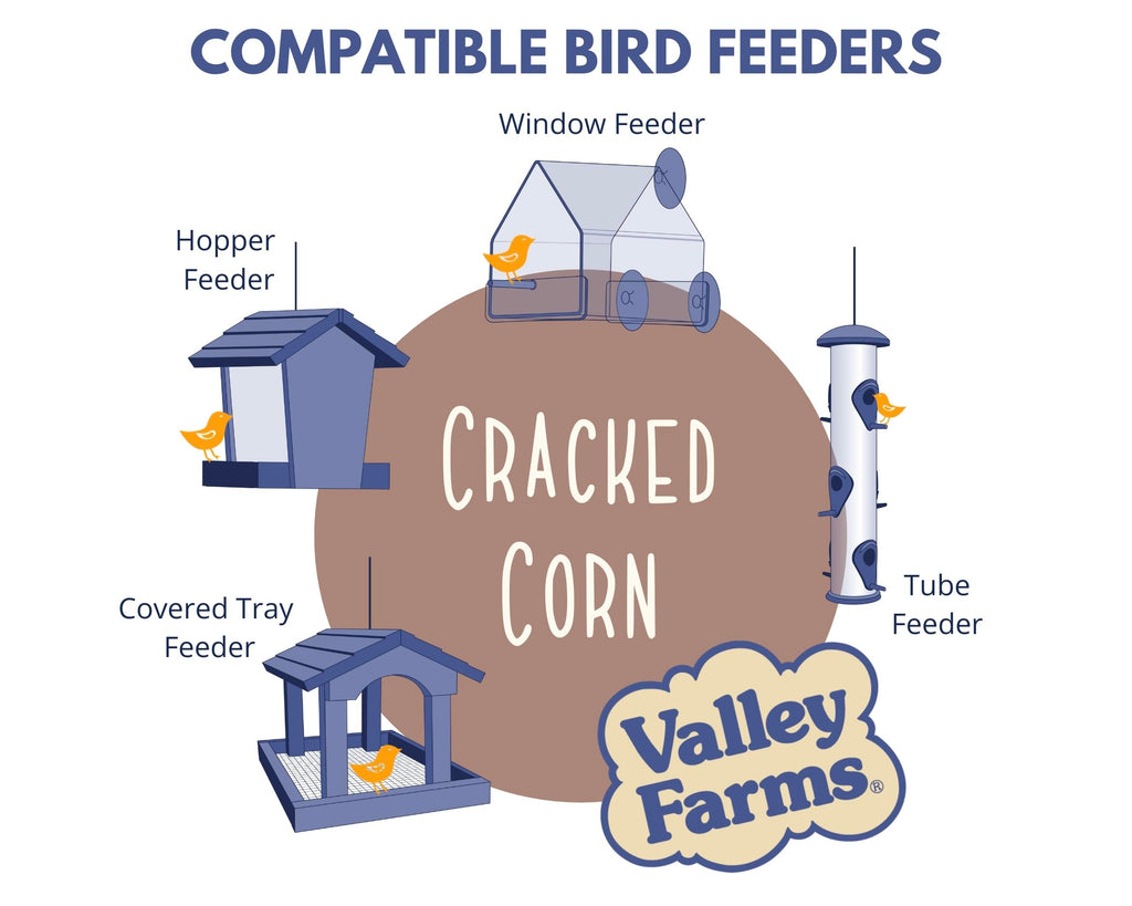 Cracked Corn Wild Bird Food 20 LB F331440