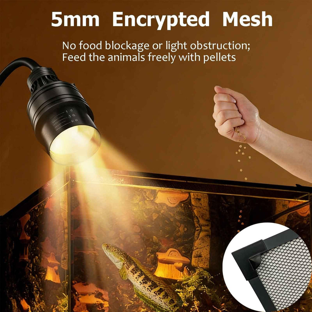 Aquarium Lid, Anti Jumping Fish Tank Lid, Magnetic Mesh Screen Netting D7808