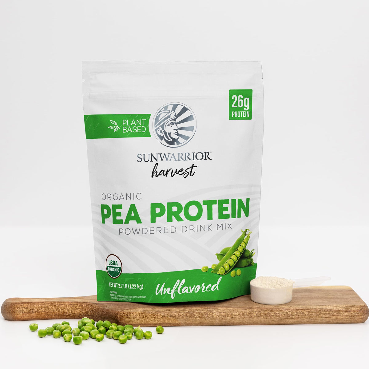 Organic Pea Protein Powder 35 Servings Unflavored X2414