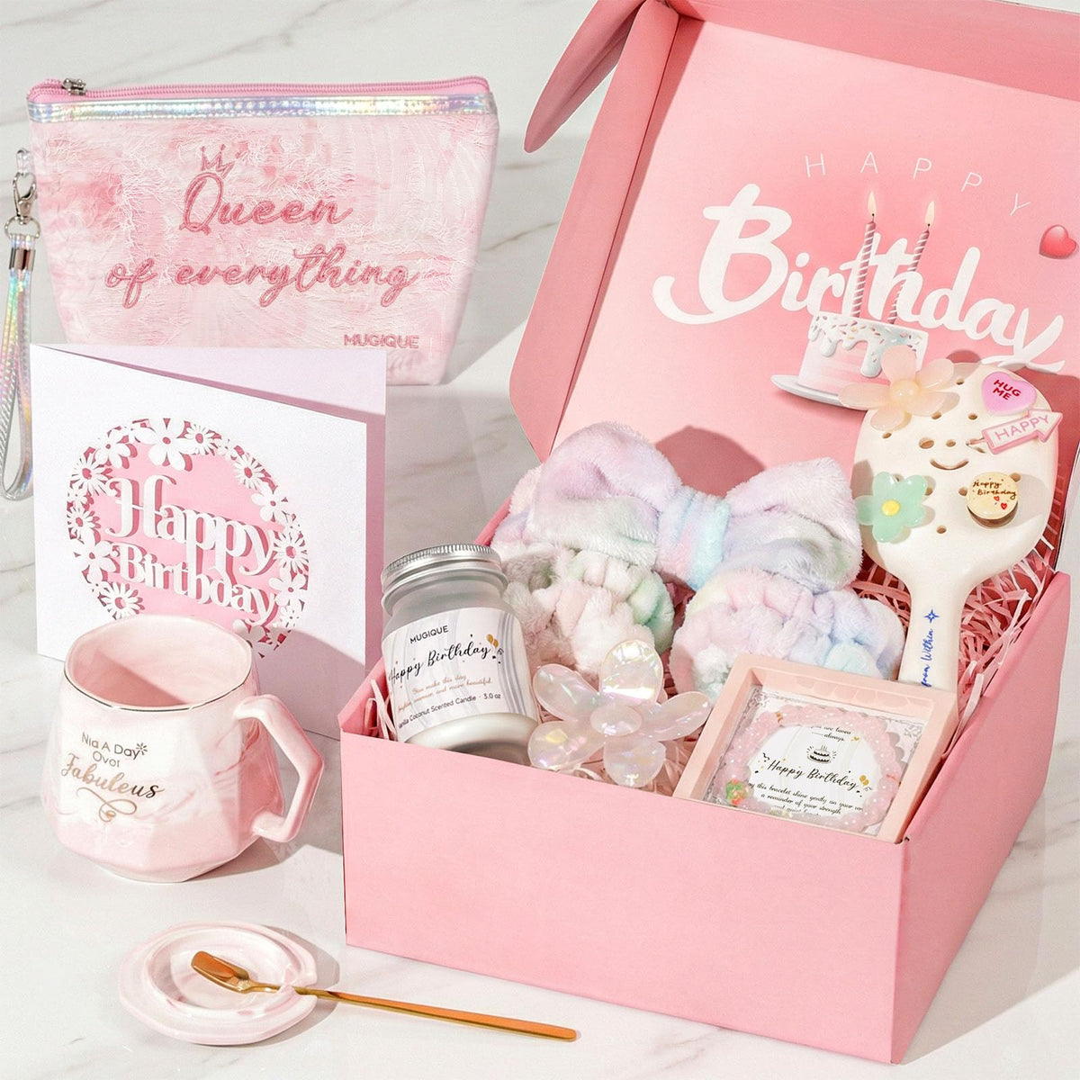 Pink Birthday Gift Box A1911