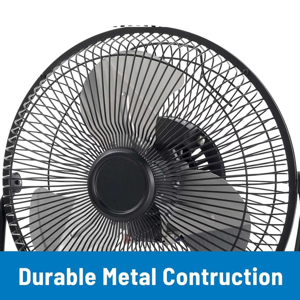 9 inch 3-Speed Portable Metal Fan V909