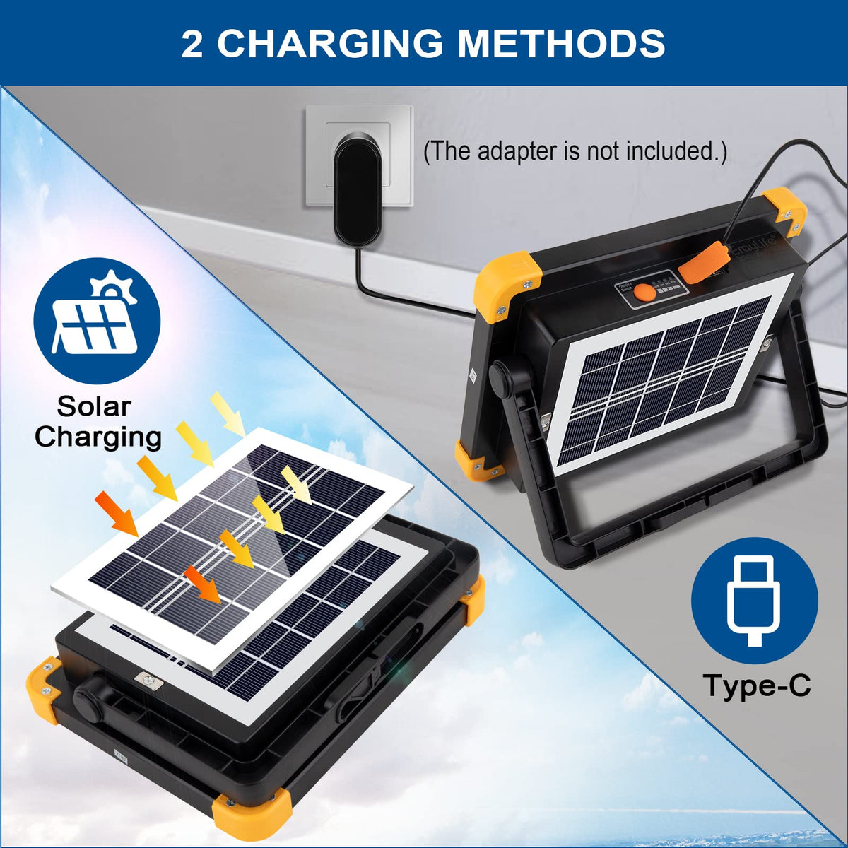 120W Rechargeable LED Worklight X746