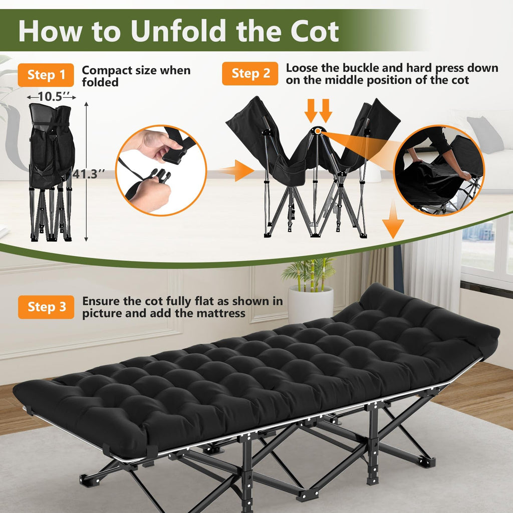 Camping Cot with Carry Bag U471