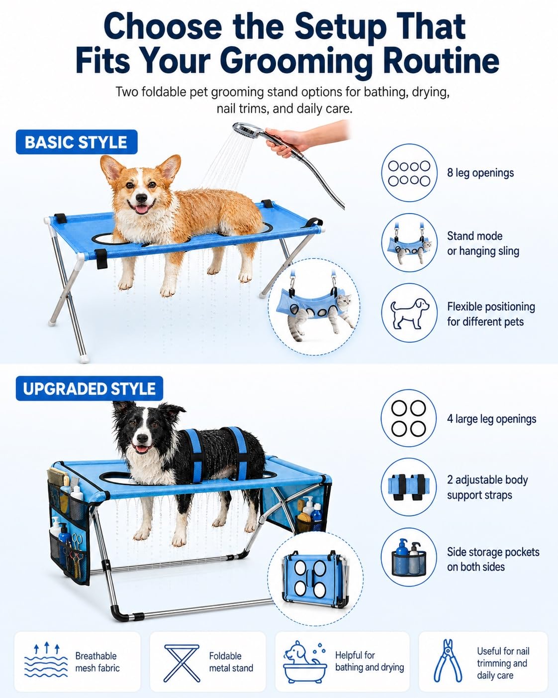Dog Grooming Hammock Stand L276611