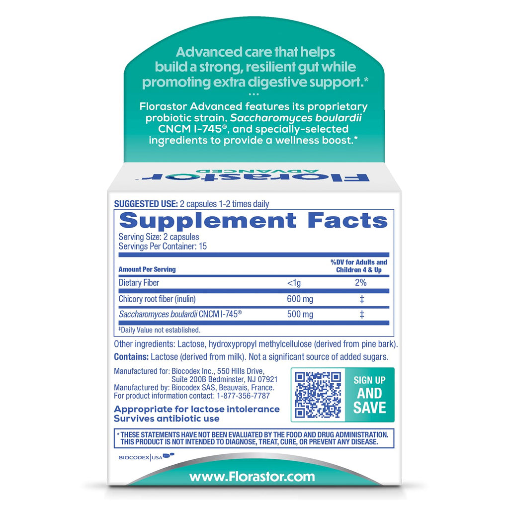 Probiotic and Prebiotic 30 Capsules K29772