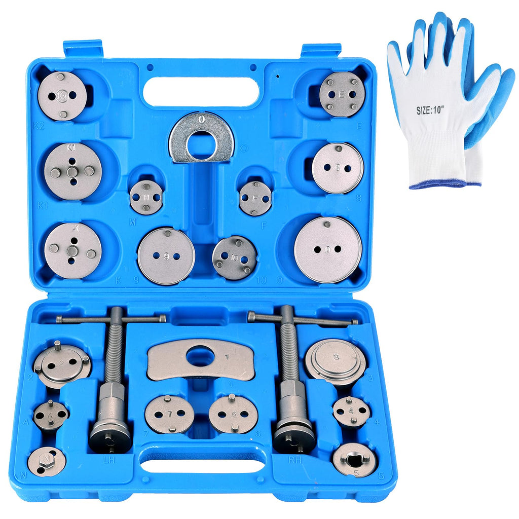 Heavy-Duty Disc Brake Caliper Tool Kit 24pcs K8180