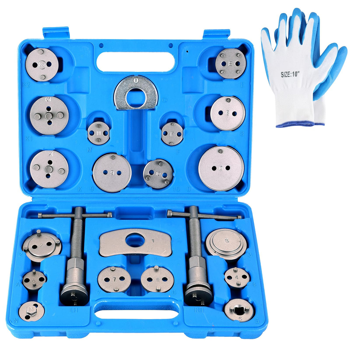Heavy-Duty Disc Brake Caliper Tool Kit 24pcs K8180