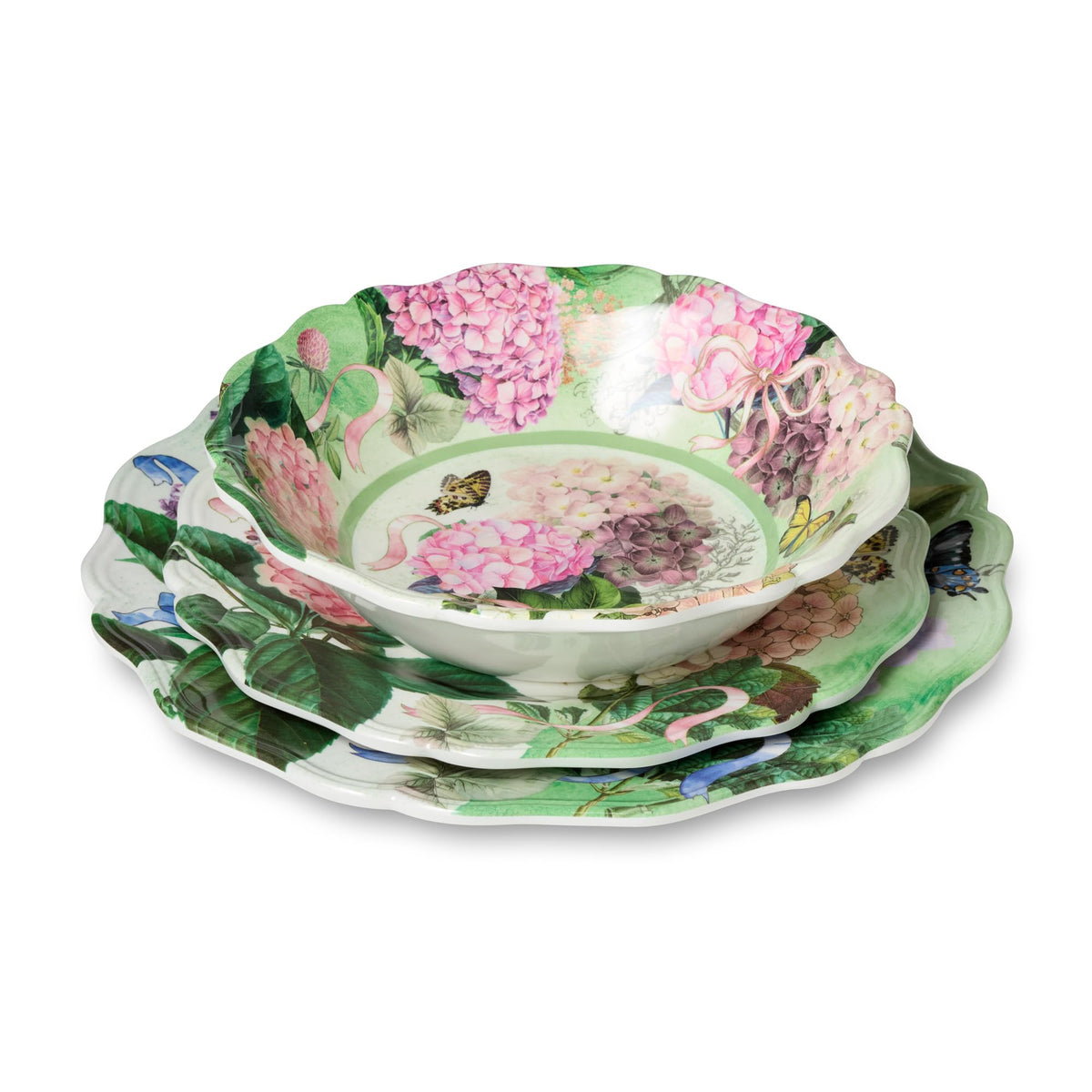 Melamine 12-Piece Dinnerware Set Service for 4 Q62548