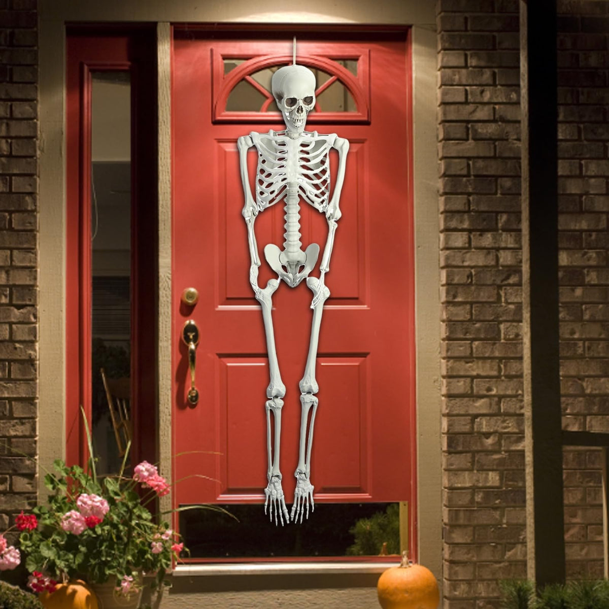Halloween Skeleton Poseable Prop C9764