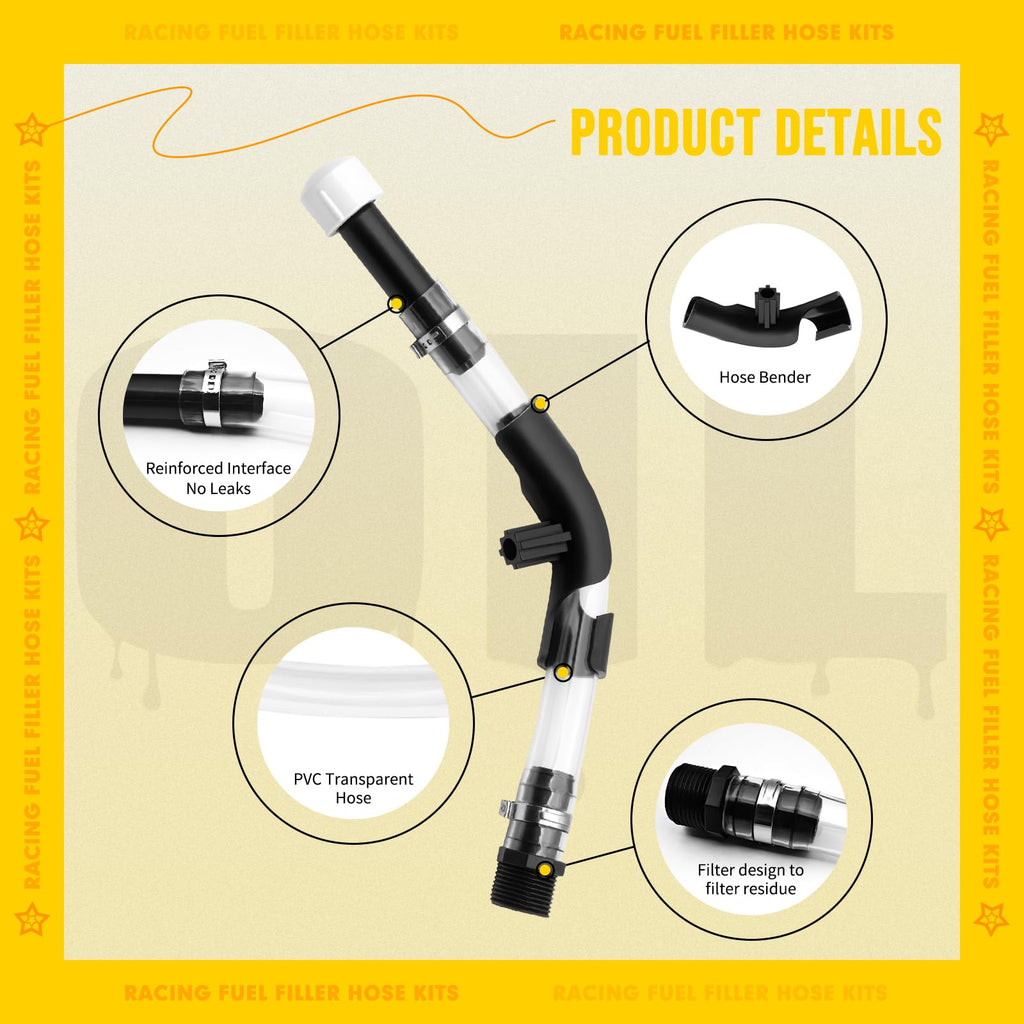 Fuel Jug Hose Kit 4 Pack W1298