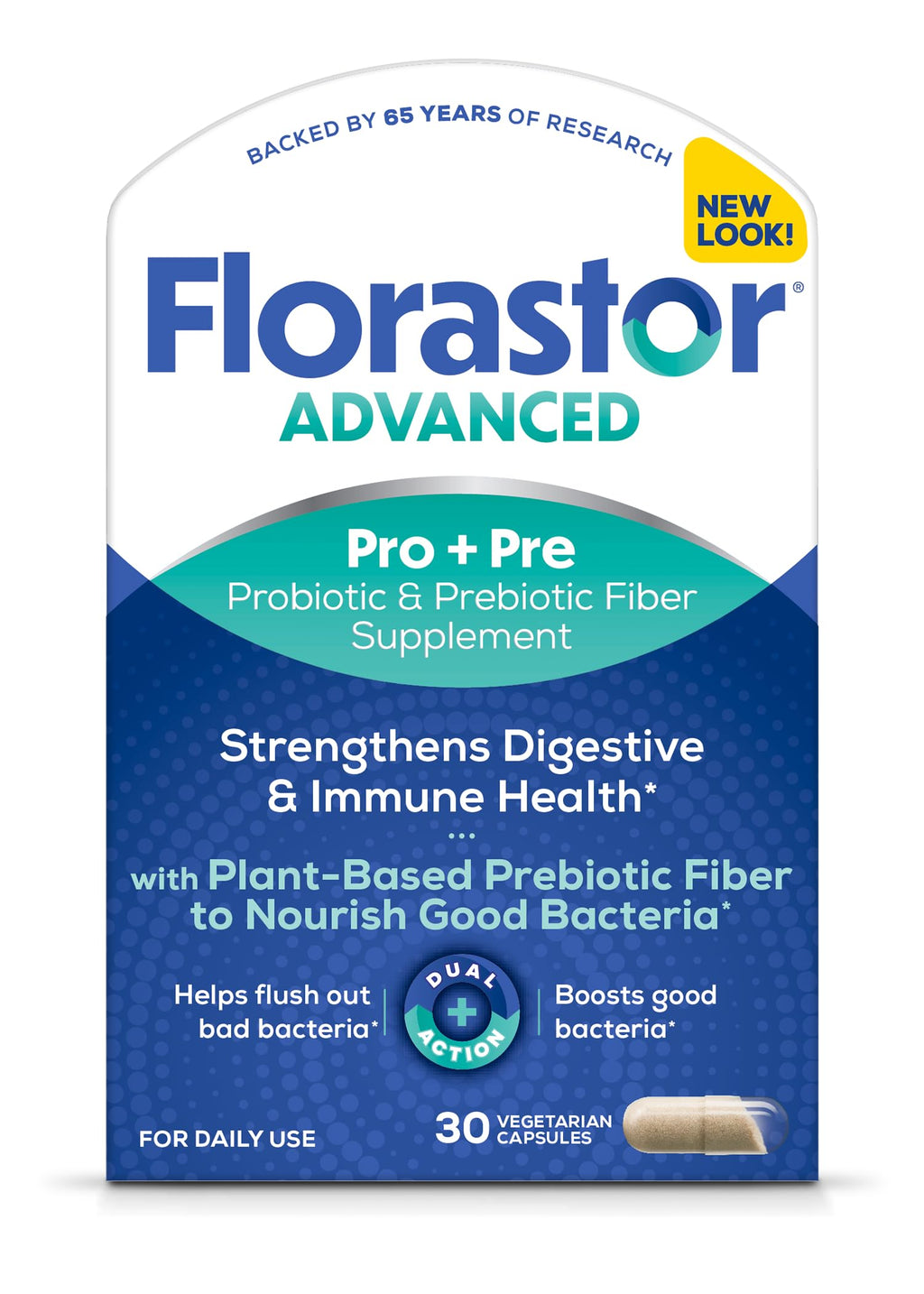 Probiotic and Prebiotic 30 Capsules K29772