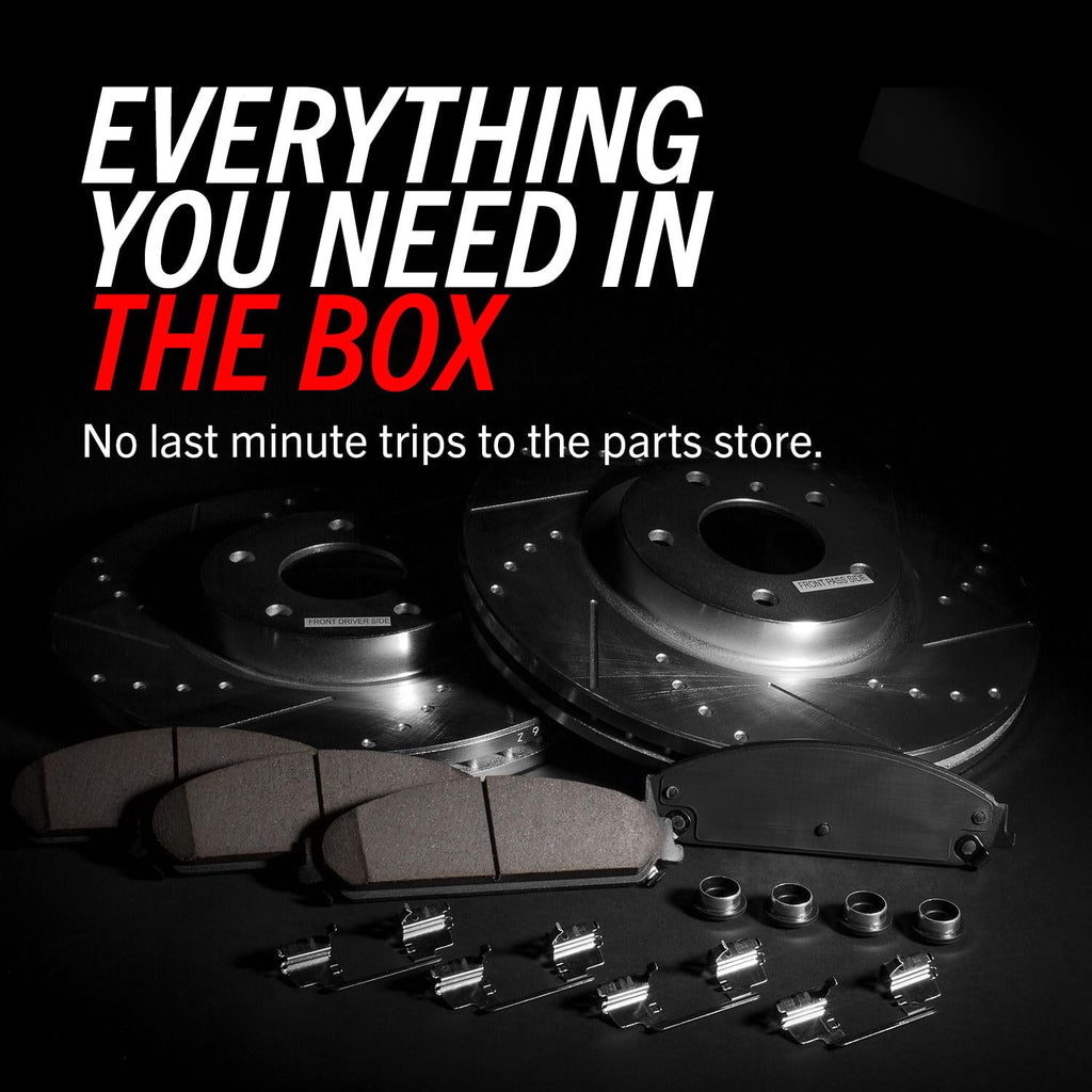 Brake Pad & Rotor Kit Front & Rear A245