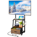 Rolling TV Stand on Wheels for 32-55 Inch TVs E334
