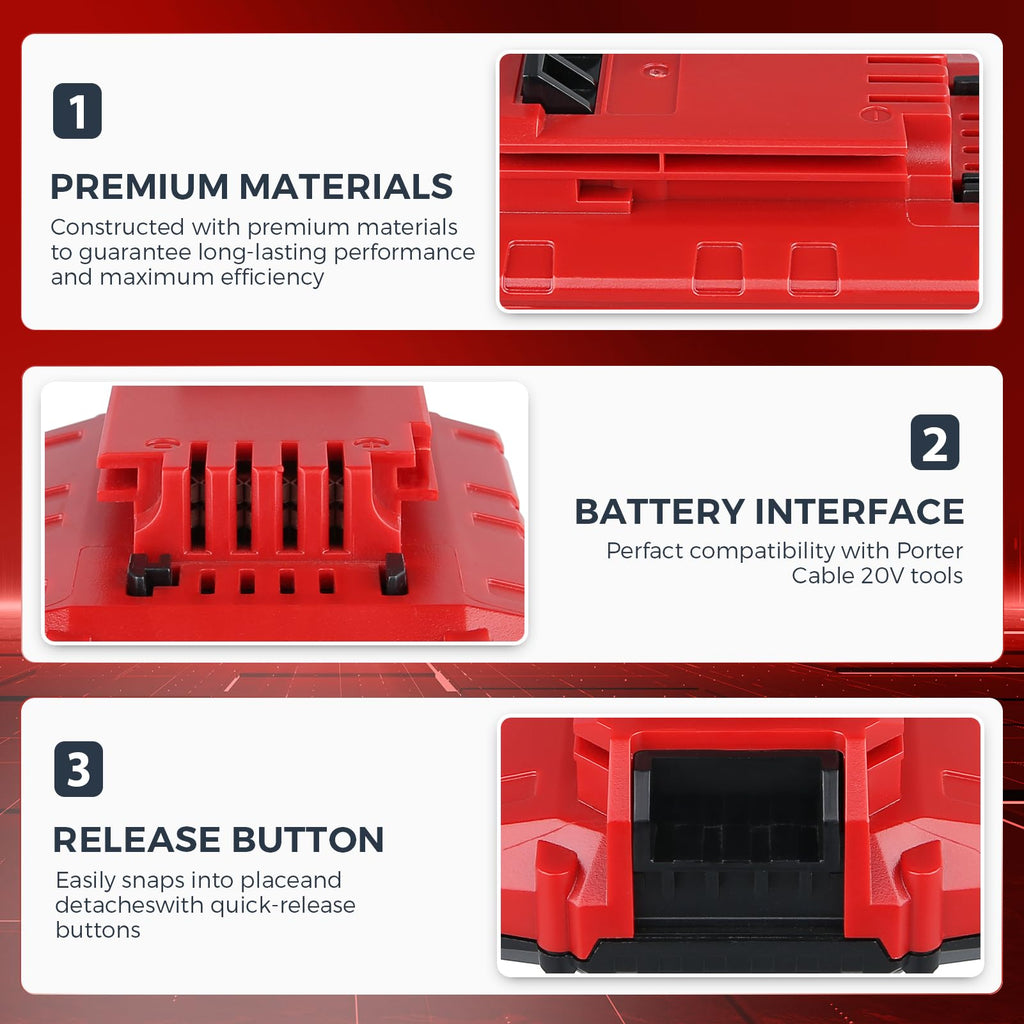 20V Li-ion Replacement Battery T753965