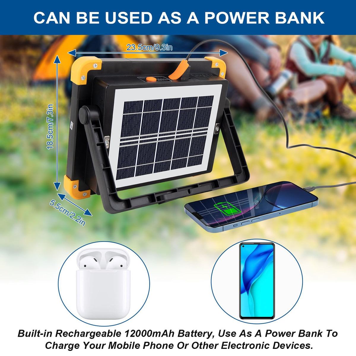 120W Rechargeable LED Worklight X746