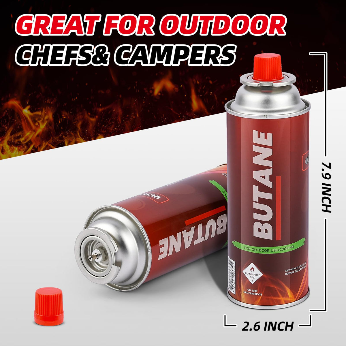 Butane Fuel Canisters D679892