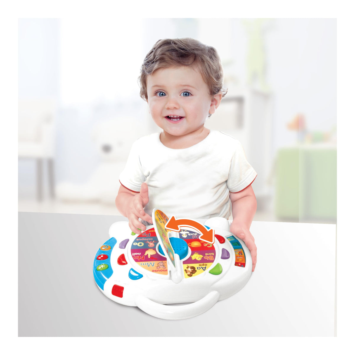 Portable Learning Toy with 5 Activity Modes C491069
