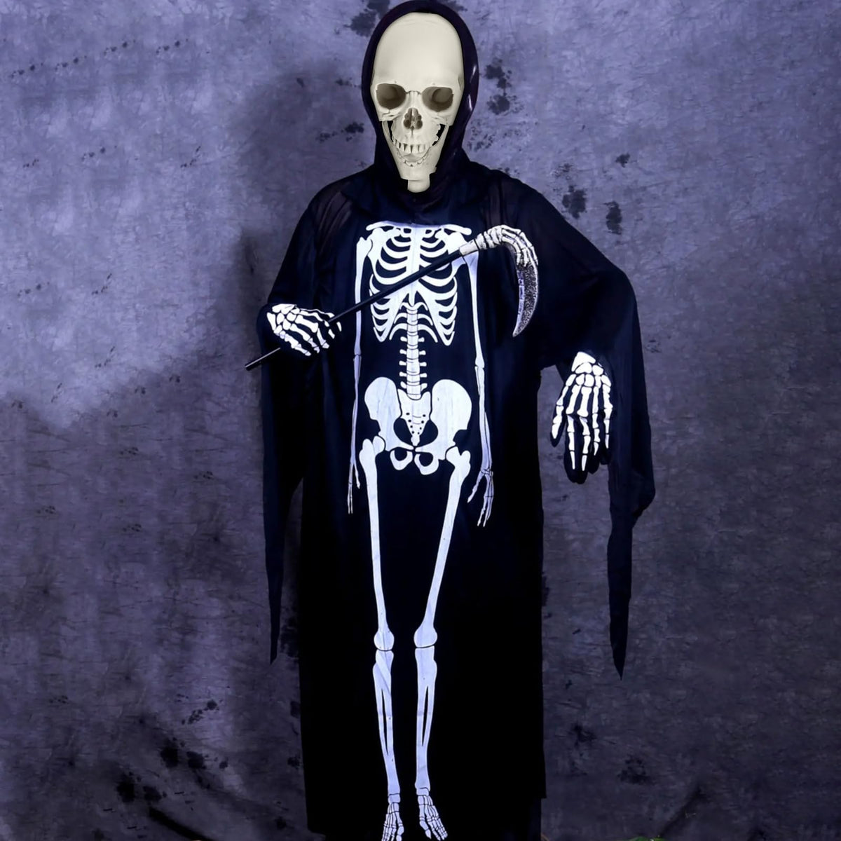 Halloween Skeleton Poseable Prop C9764