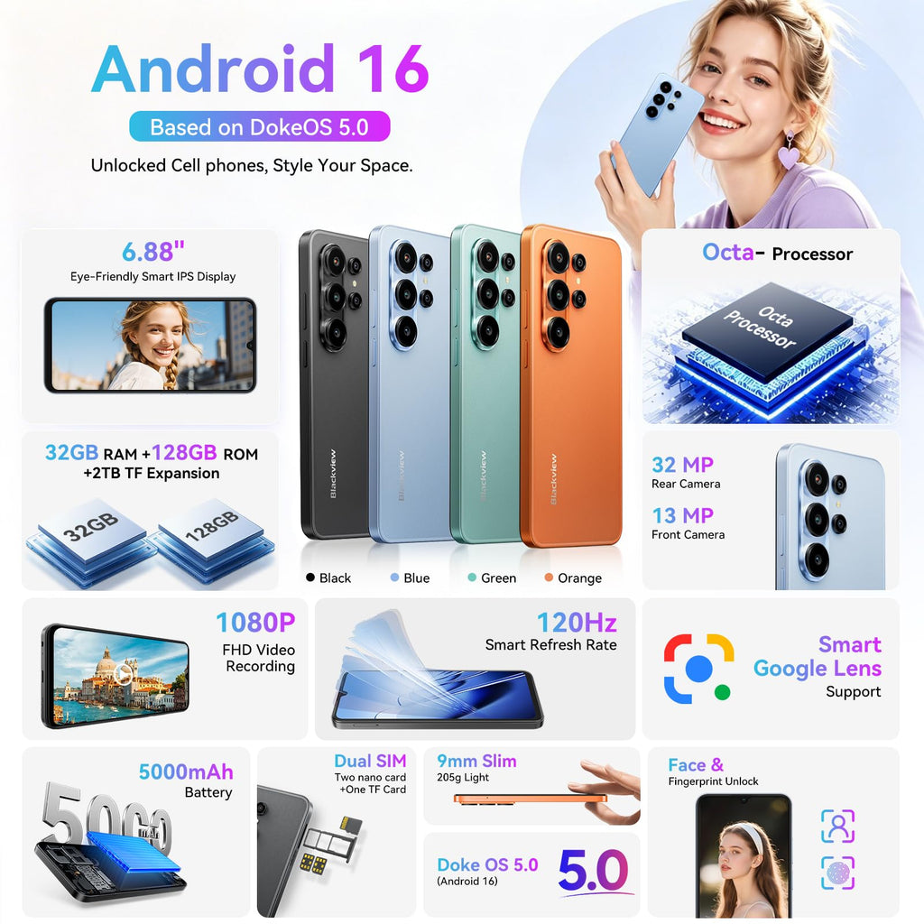 Unlocked Cell Phone J5768