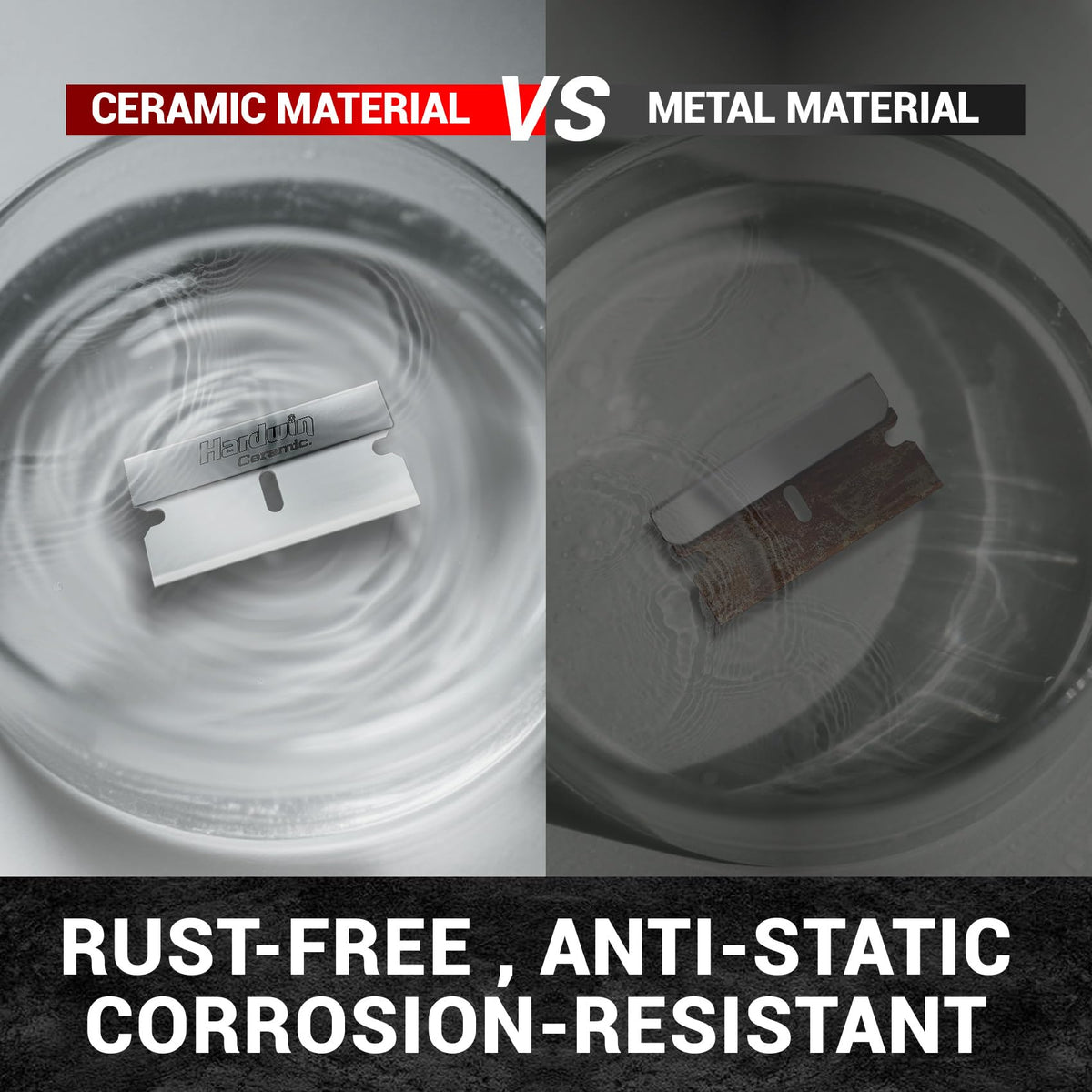 Ceramic Scraper Blade Refills A6638