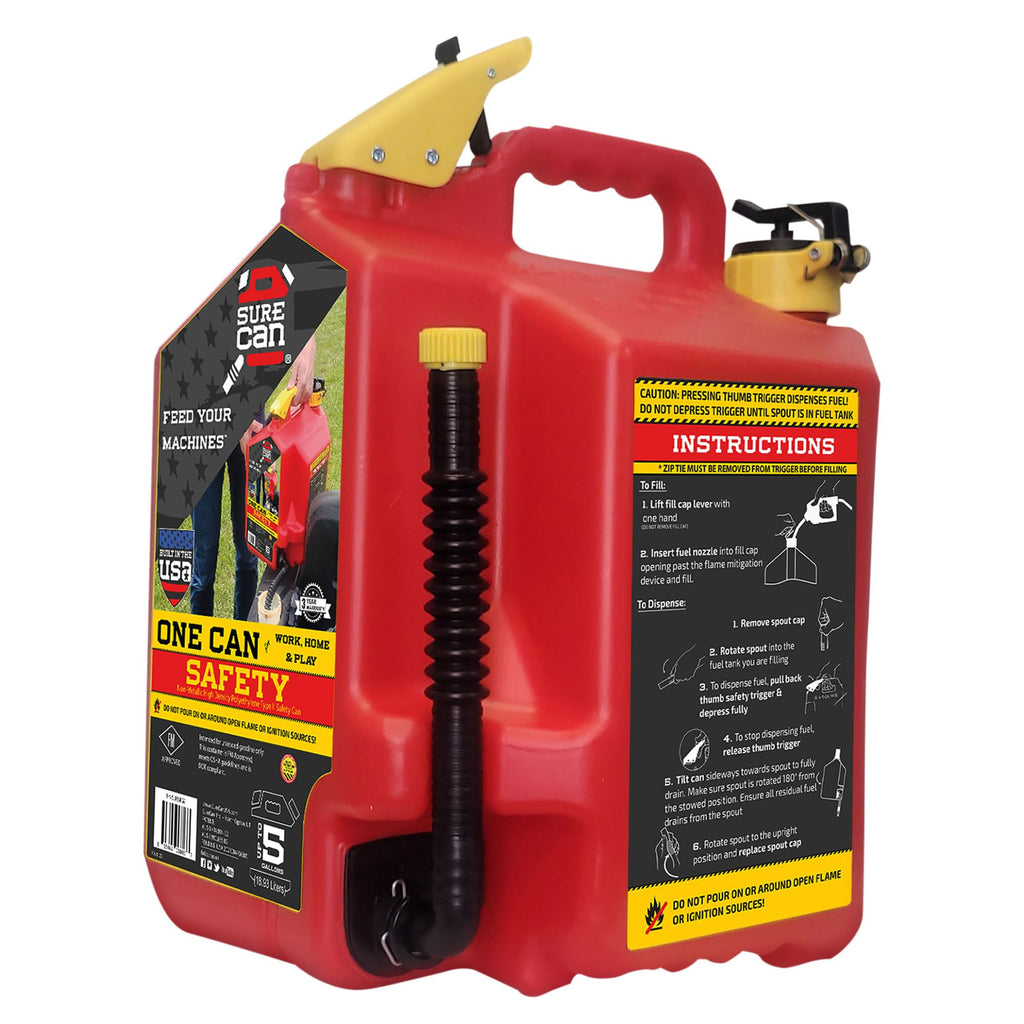 5 Gallon Type II Storage Container with Rotating Spout V15489