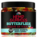 Hemp Gummies 10 Fruity Flavors 100 Count G25931