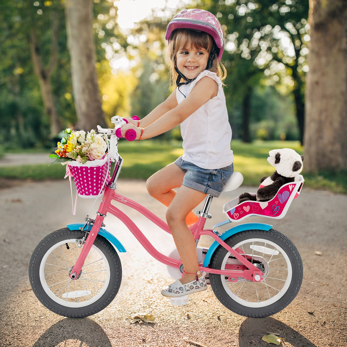 14 Inch Kids Bike with Training Wheels B957