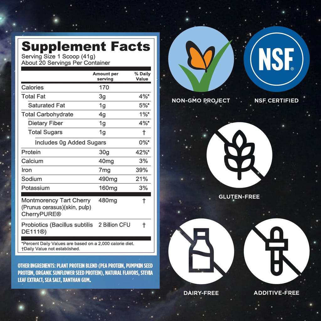 Vanilla Vegan Protein Powder 28.8 oz K364