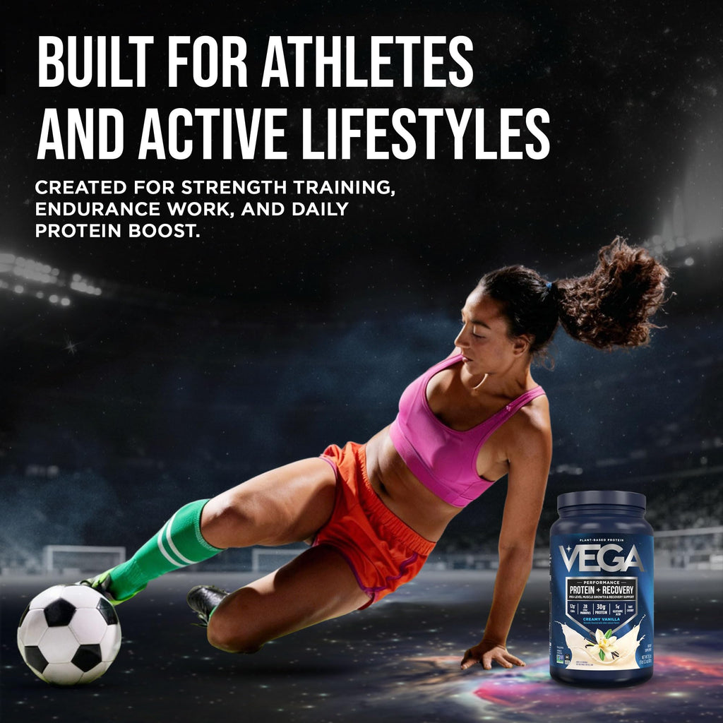 Vanilla Vegan Protein Powder 28.8 oz K364