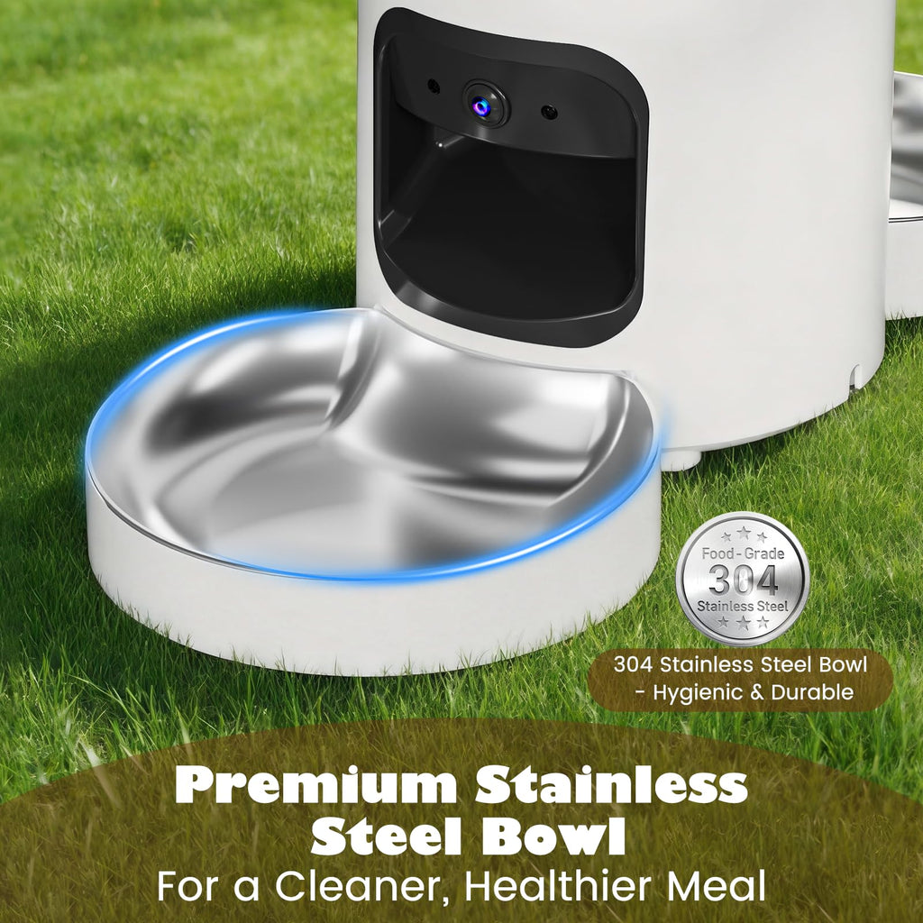 Automatic Cat Feeder with Dual Camera F85083