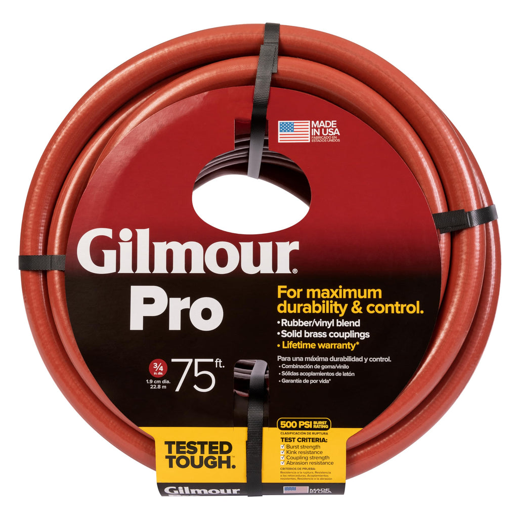 3/4" x 75' Heavy Duty Kink Resistant Garden Hose Q81456