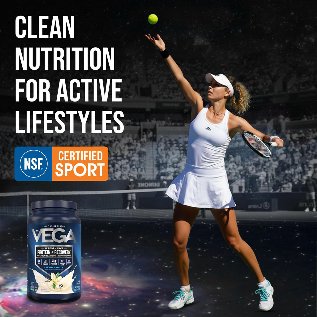Vanilla Vegan Protein Powder 28.8 oz K364