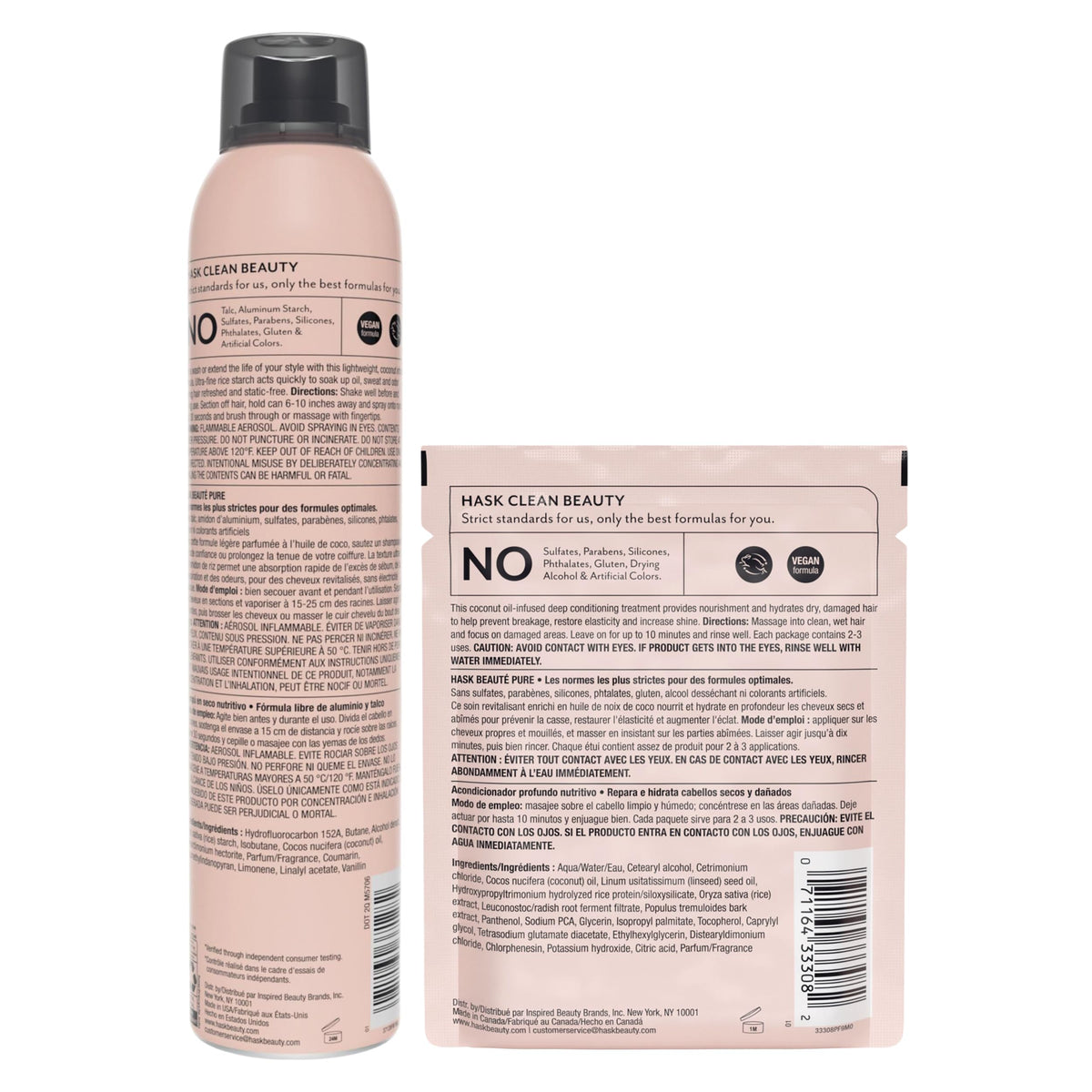 Coconut Dry Shampoo Duo + Deep Conditioner N52499