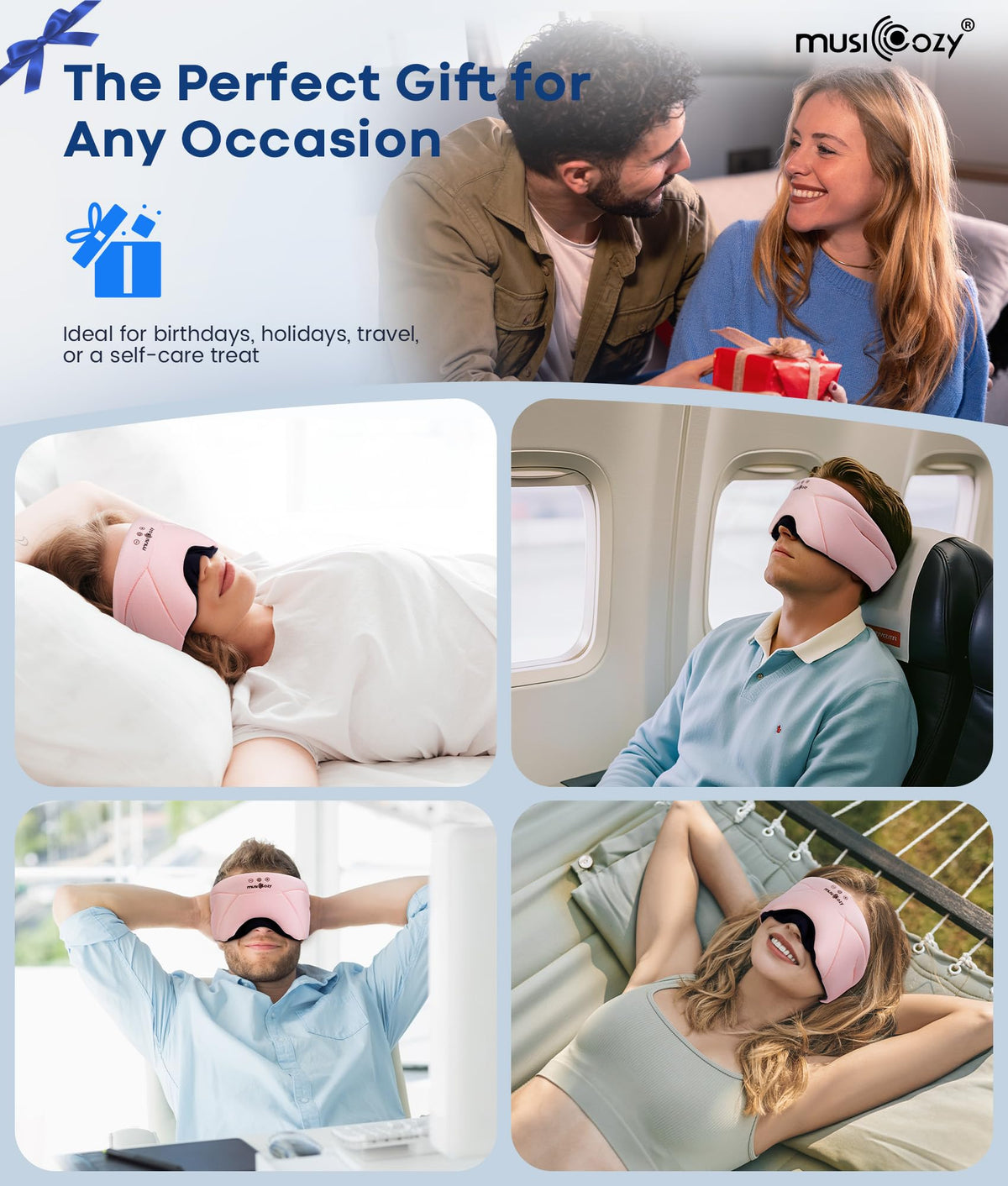 Bluetooth Sleep Mask Headphones K34734