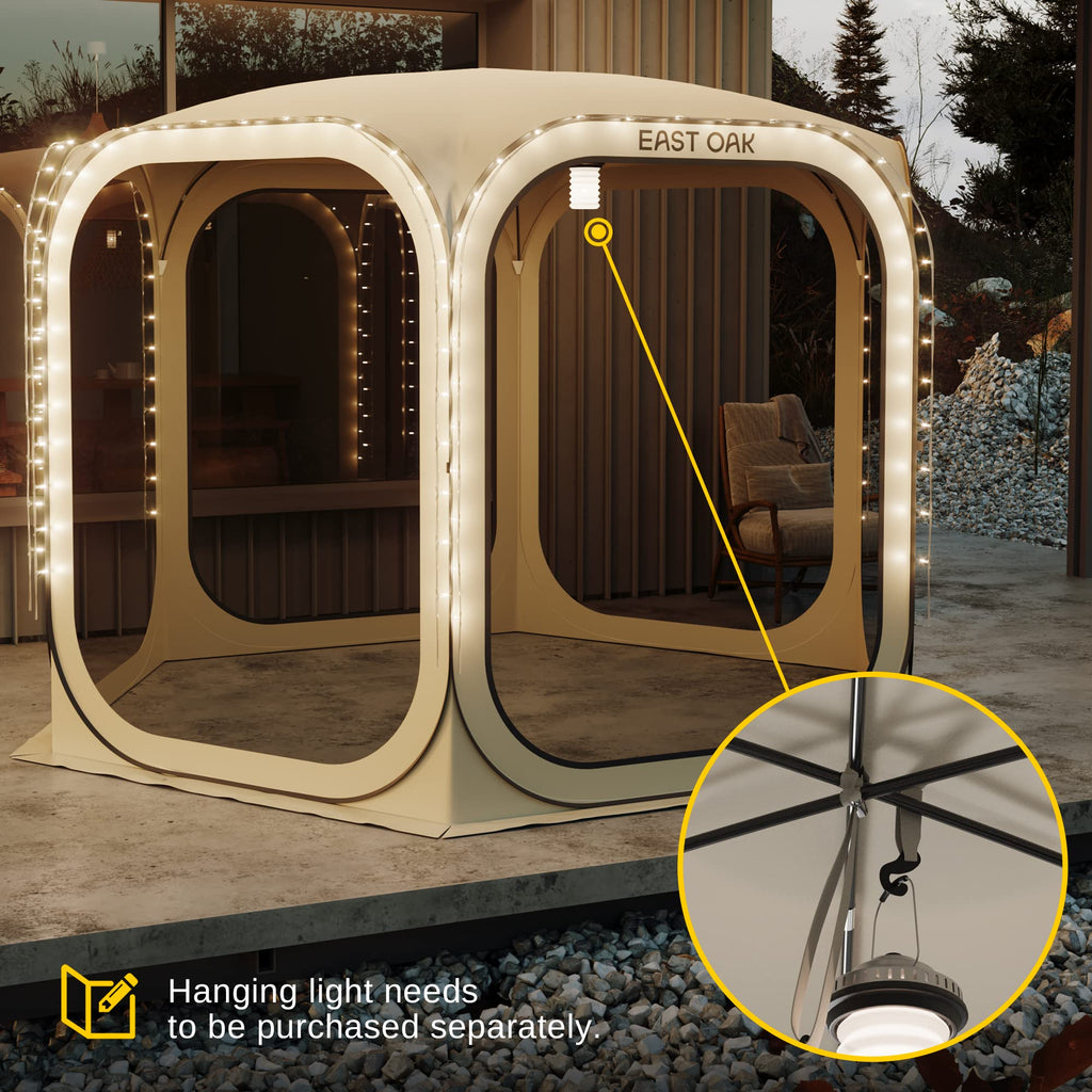 Pop-Up Screen House Tent 12 x 12 FT with Carry Bag A6952