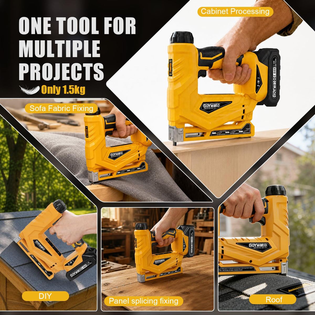 21V Cordless Staple Gun O5859