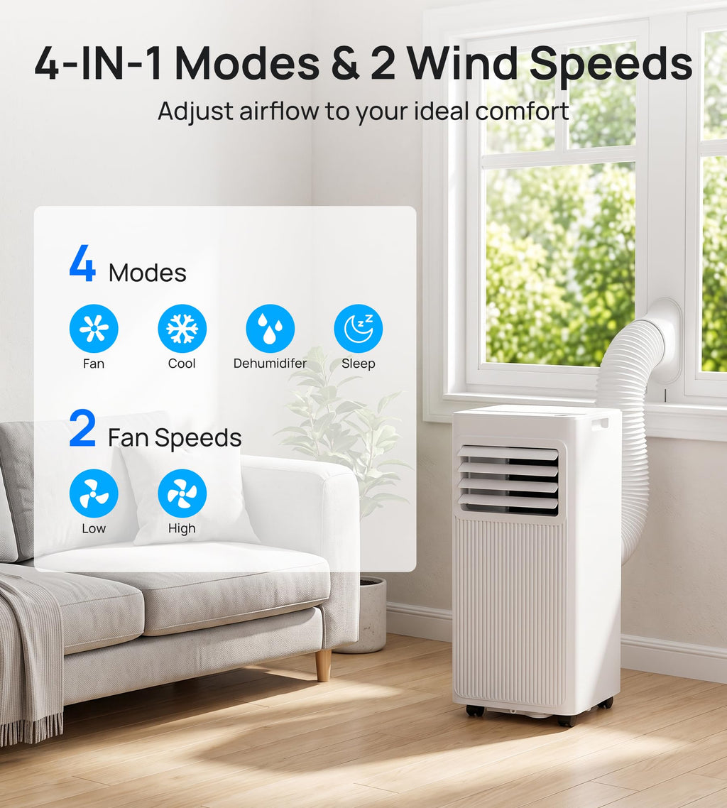 10,000 BTU 4-in-1 Portable Air Conditioner O524612