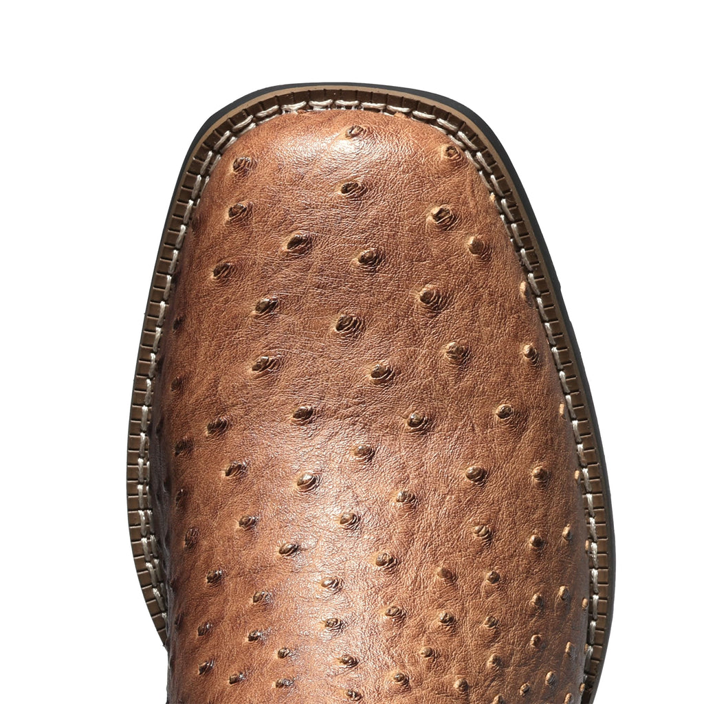 Cowboy Boots for Men Western Ostrich Embroidered Pull On Boots K81228