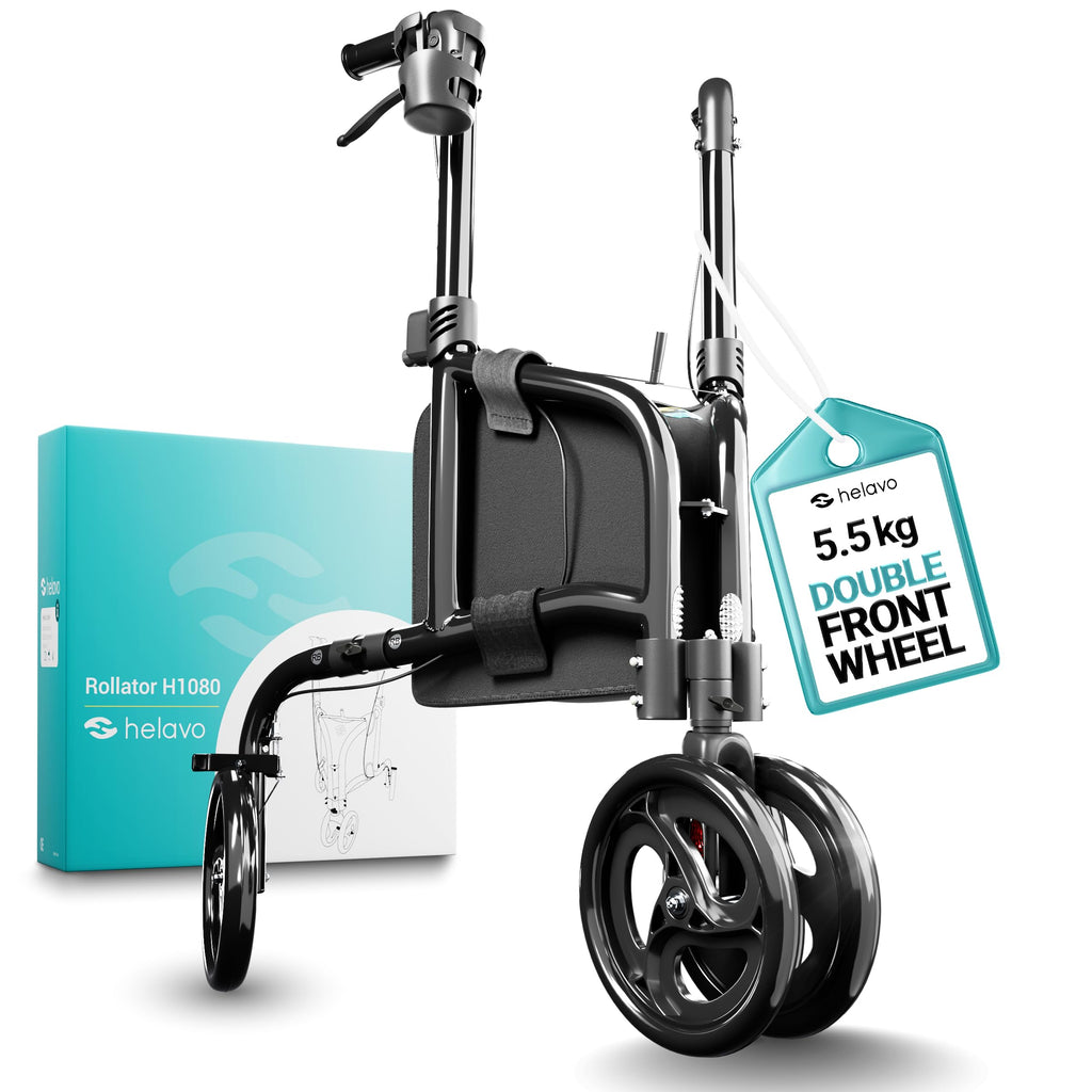 3 Wheel Walker with Double Front Wheels T7120