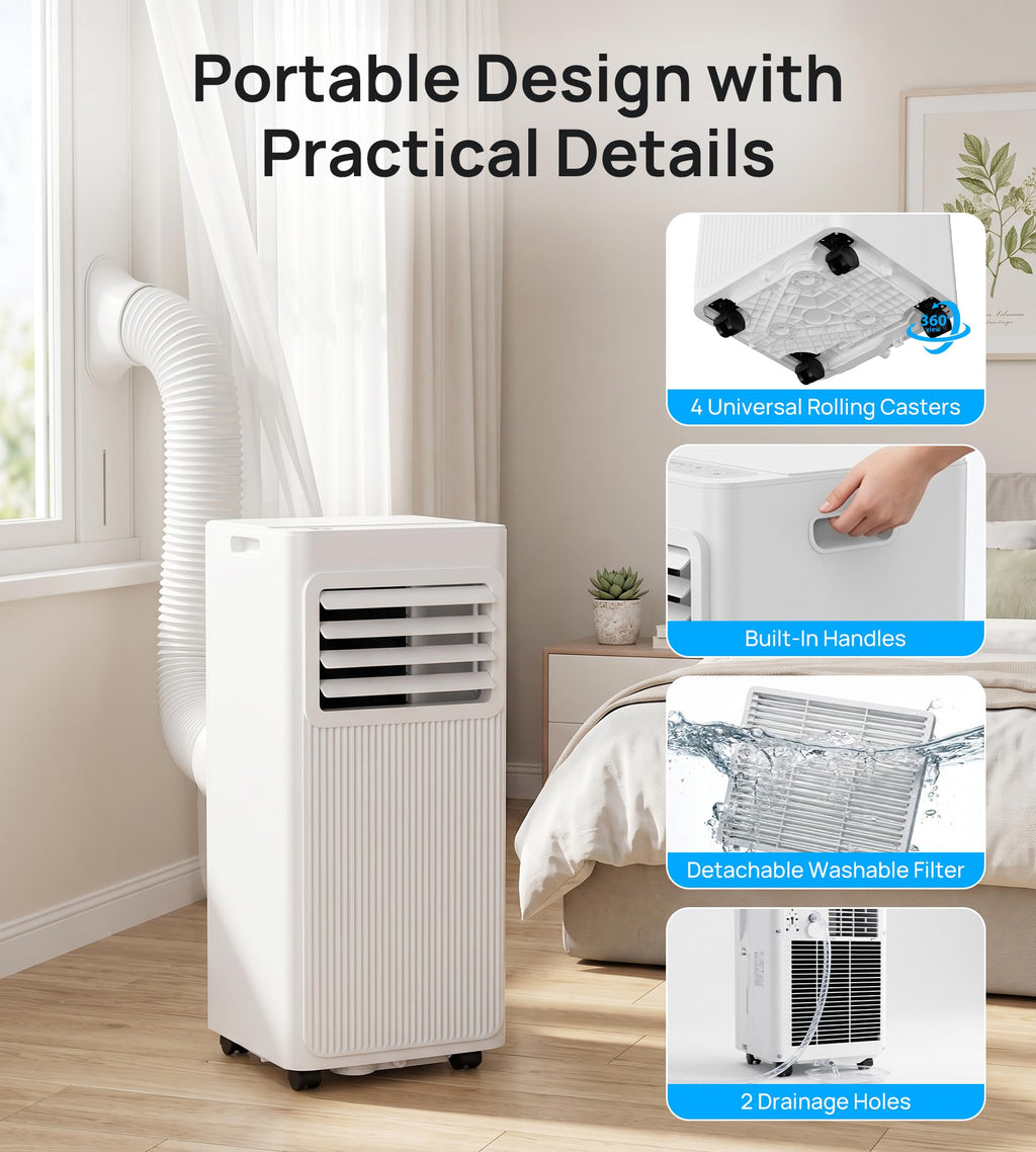 10,000 BTU 4-in-1 Portable Air Conditioner O524612