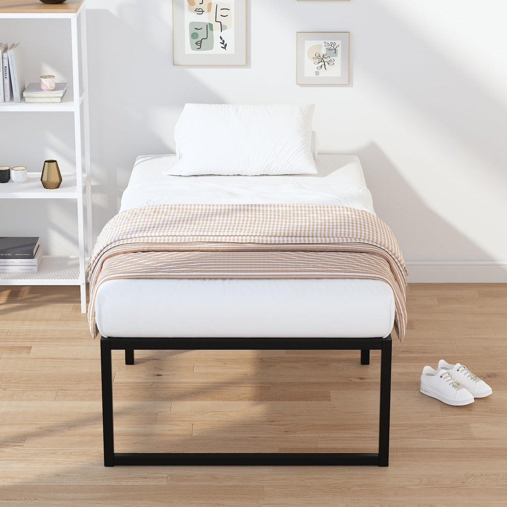 18 Inch Narrow Twin Metal Bed Frame W321