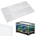 Clear 16 x 8 Inch Aquarium Lids Canopy Set M502