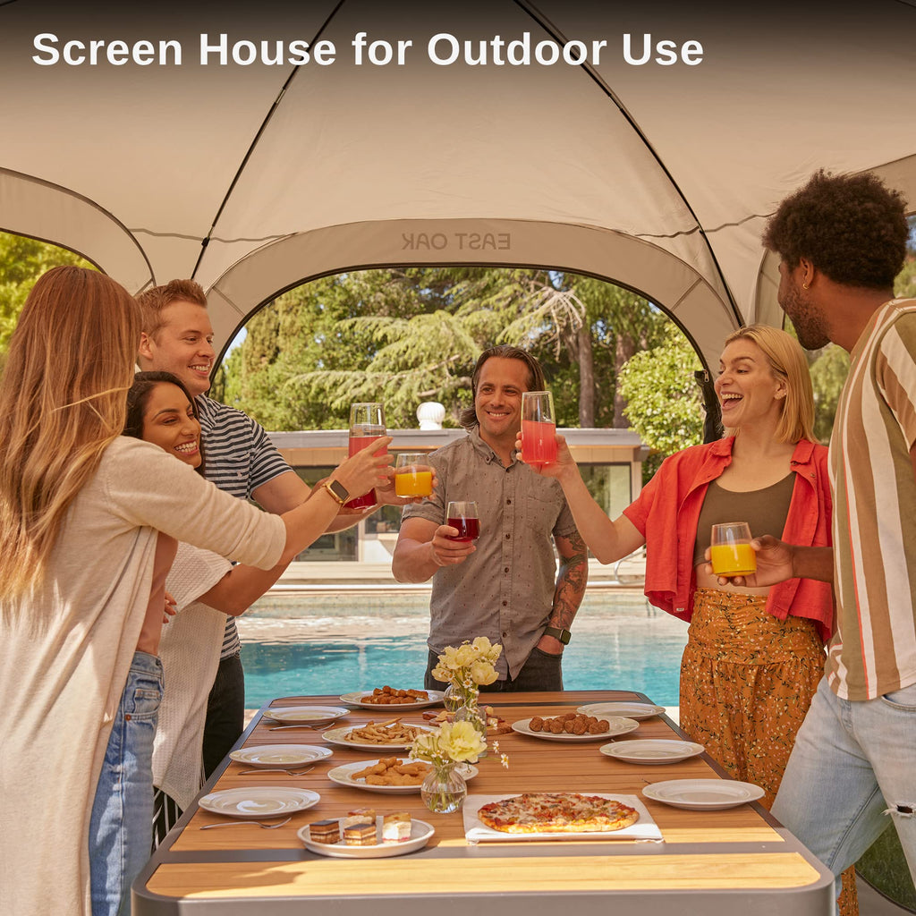 Pop-Up Screen House Tent 12 x 12 FT with Carry Bag A6952