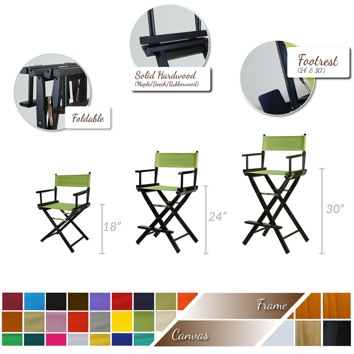 Black Director's Chair Y908