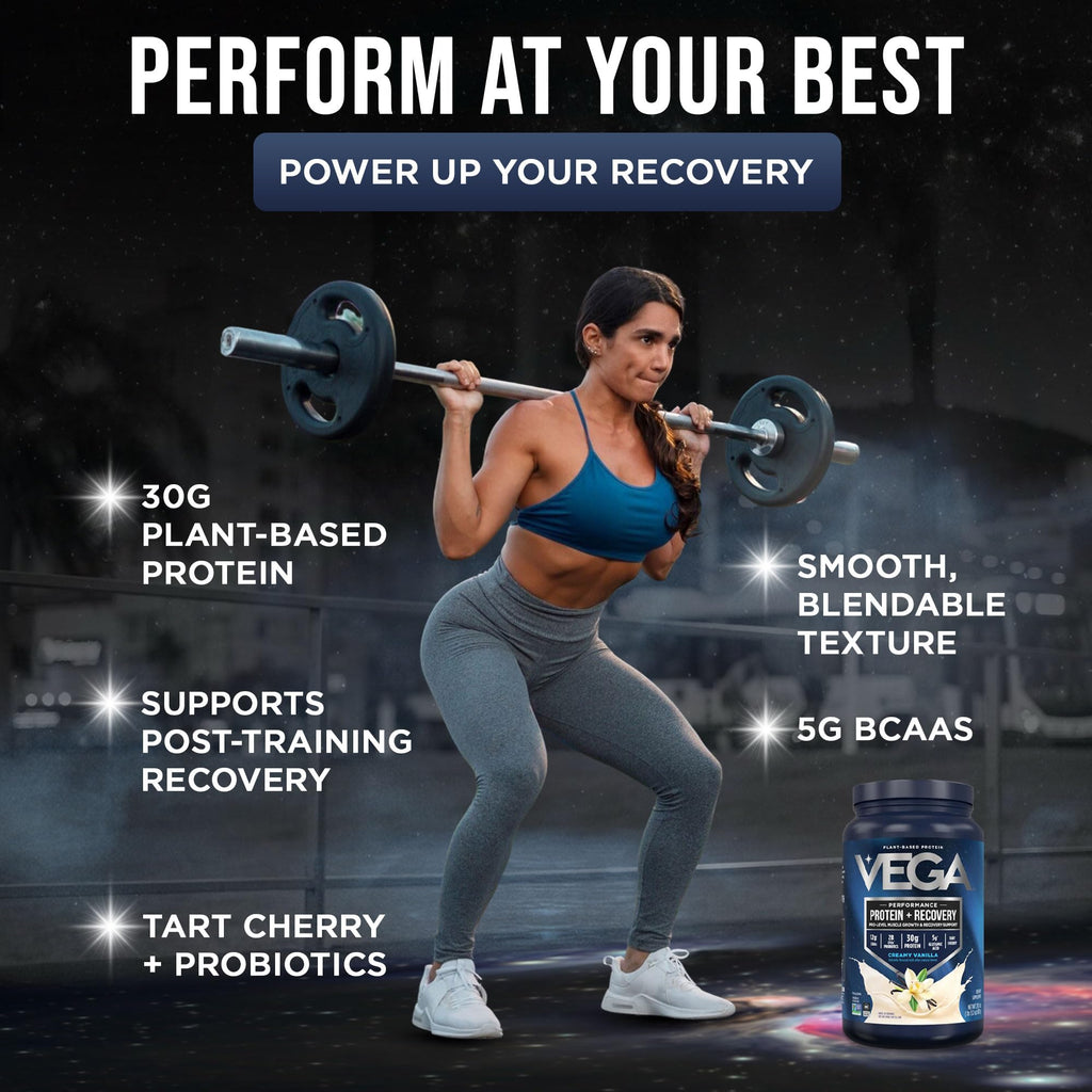 Vanilla Vegan Protein Powder 28.8 oz K364