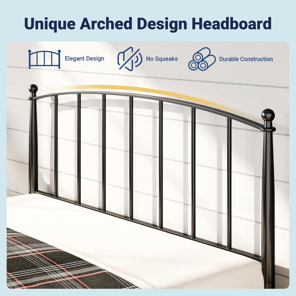 Metal Full Size Platform Bed Frame E166553