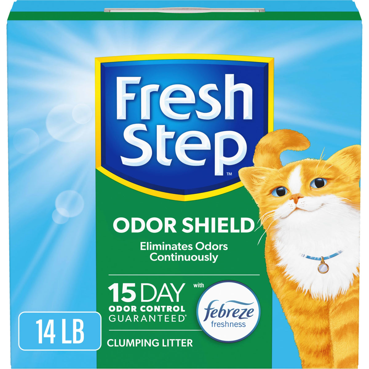 Multi Cat Clumping Cat Litter with Ammonia Block Tech 14 lb Y543