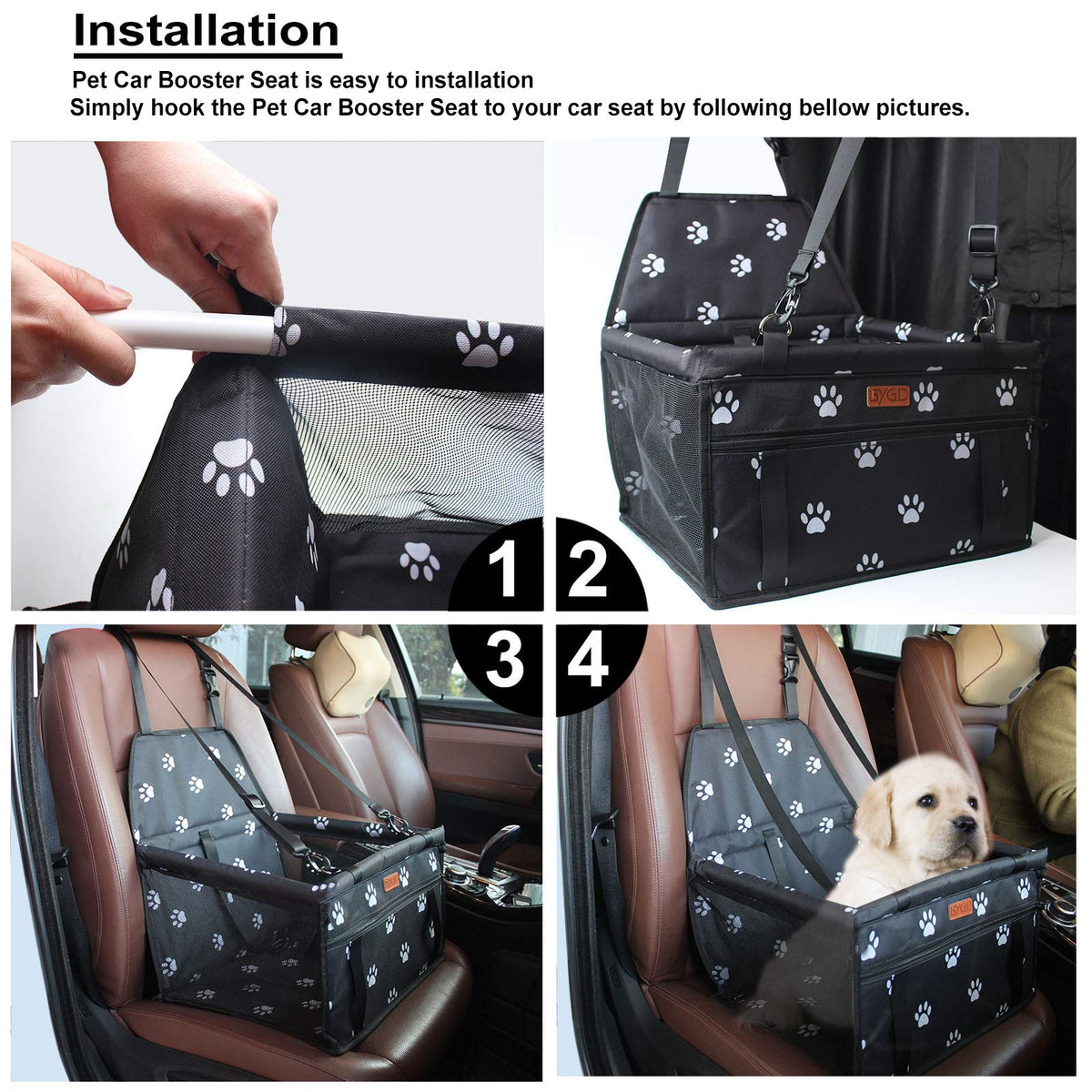Portable Pet Dog Booster Seat V712