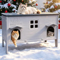 Waterproof Outdoor Cat House A1572